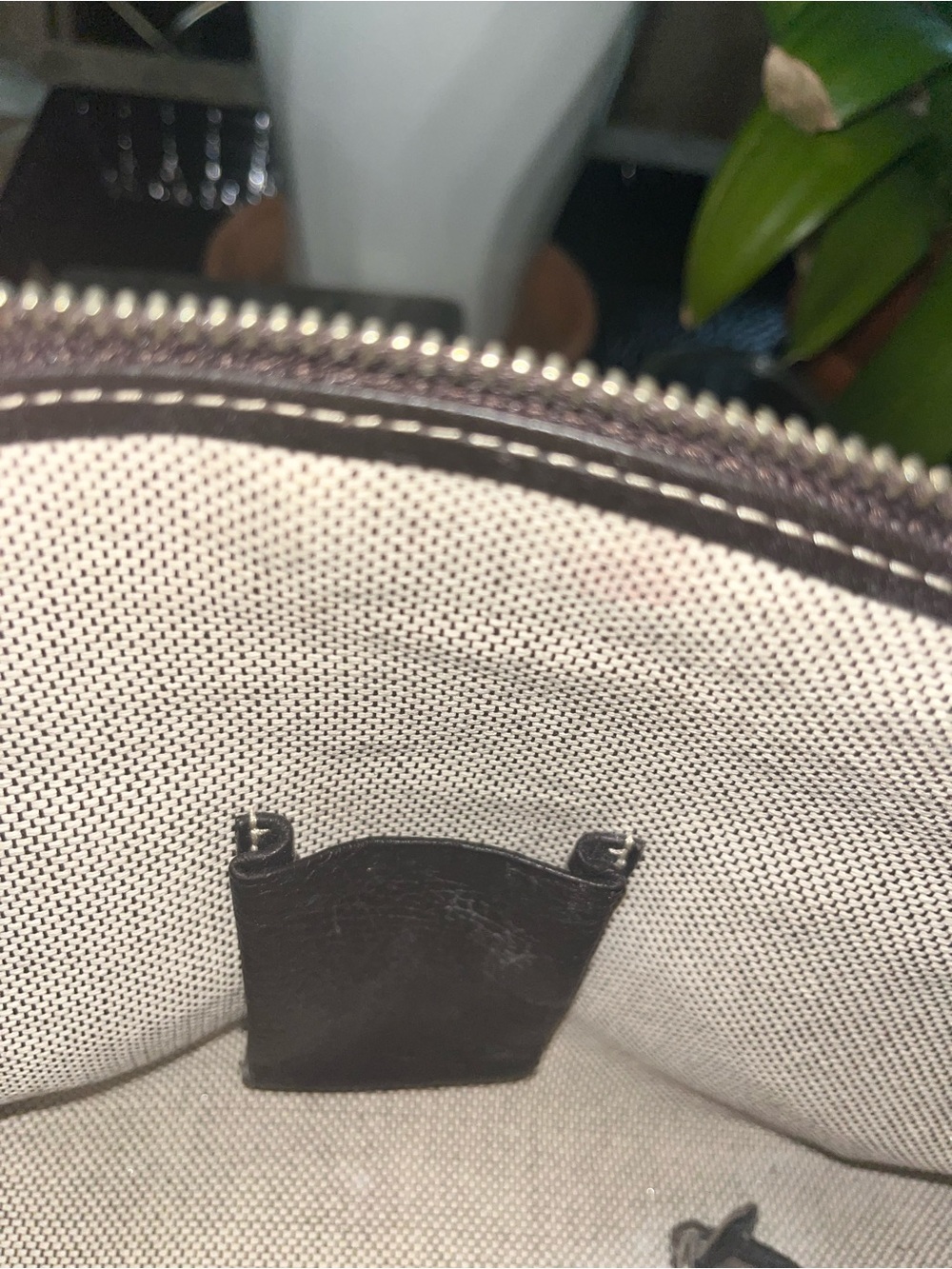 Dooney & Bourke Brown Leather Shoulder Satchel - Picture 4 of 7
